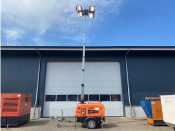 Osvetľovacia veža Kubota Superlight VT 1 9 kVA lichtmast aggregaat 9 meter mobiele Light Tower
