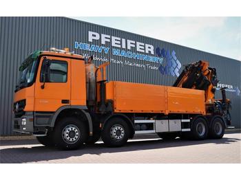 Terénny žeriav Palfinger PK85002 Mercedes Actros V8 4150, 8x4x4 Drive, 80t/