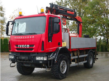 Vrtné príslušenstvo Palfinger IVECO 150E25 4x4 Pritsche Kran + Bohrgerat