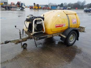 Vzduchový kompresor Single Axle Plastic Water Bowser, Pressure Washer
