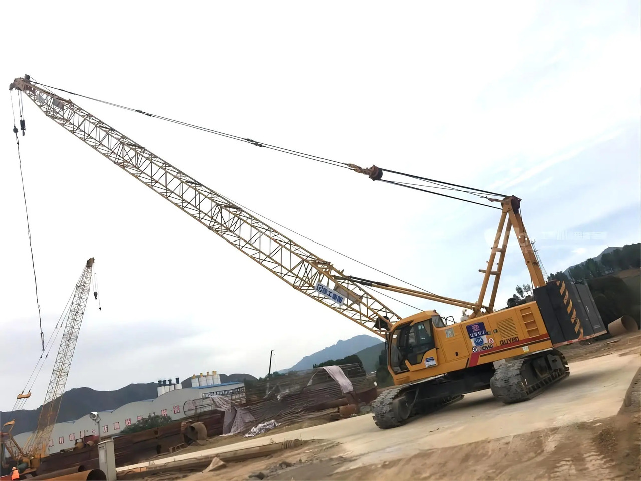 Pásový žeriav XCMG Official 260 ton Used Crawler Crane XGC260: obrázok 18