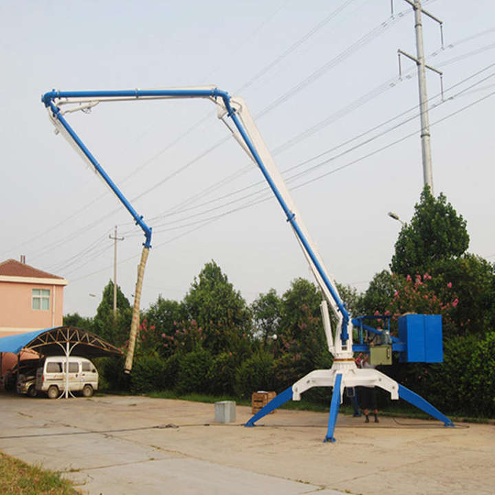 Leasing  XCMG Schwing spider concrete placing boom 17m mobile concrete placing machine XCMG Schwing spider concrete placing boom 17m mobile concrete placing machine: obrázok 3