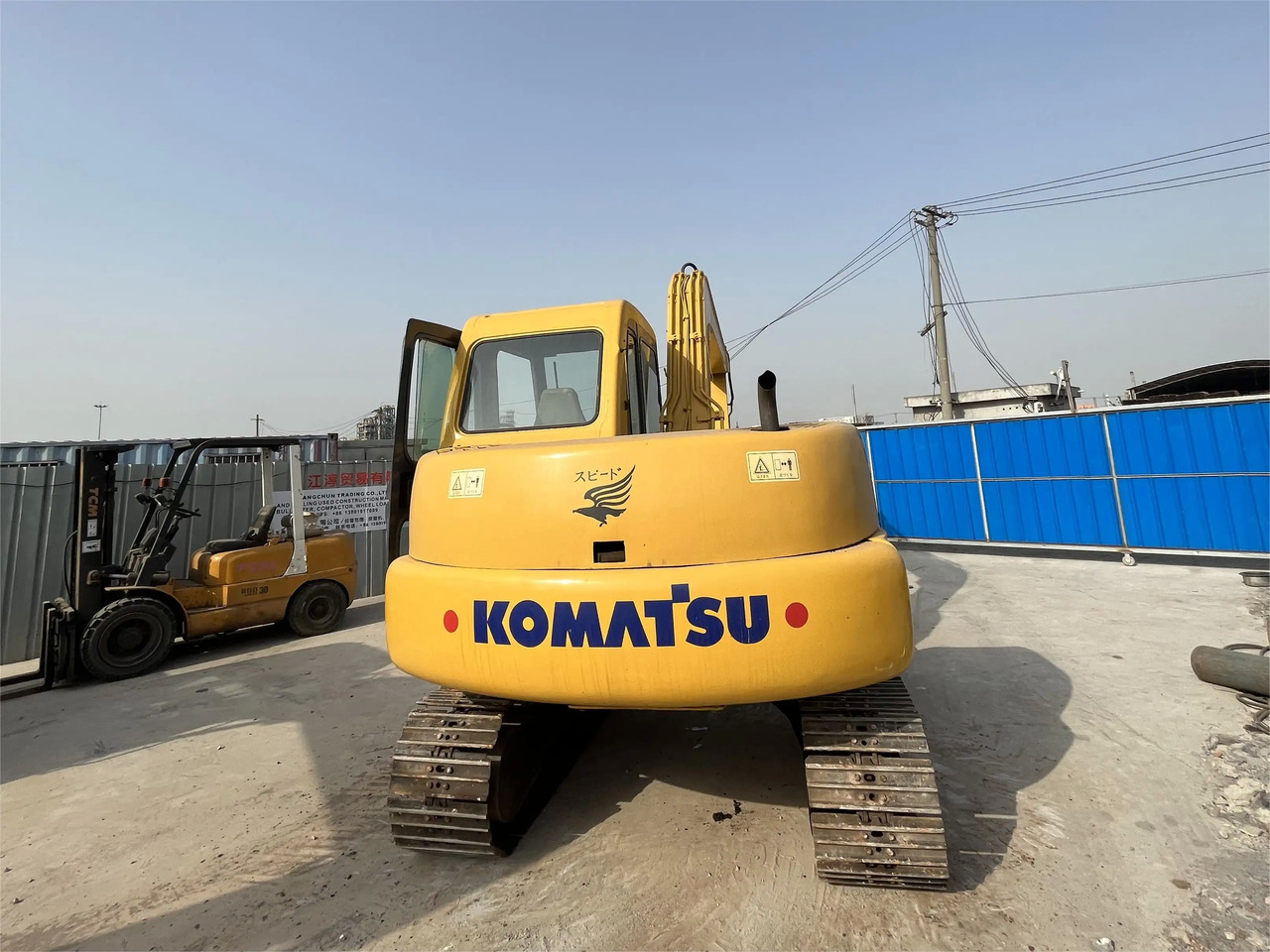 Pásové rýpadlo komatsu used pc60-7 excavator/used 6ton excavator /Komatsu japan pc60-7 mini used excavator for sale Komatsu  excavator: obrázok 2