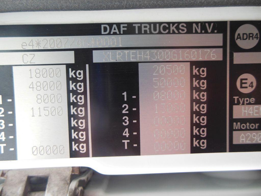 Leasing DAF XF 106.510 SSC, MANUELL, RETARDER, TOP STAND!!!  DAF XF 106.510 SSC, MANUELL, RETARDER, TOP STAND!!!: obrázok 25