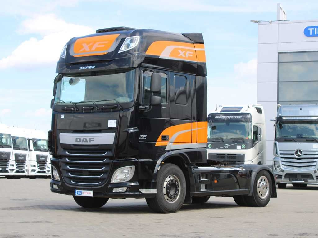 Ťahač DAF XF 510 FT, EURO 6, SECONDARY AIR CONDITIONING