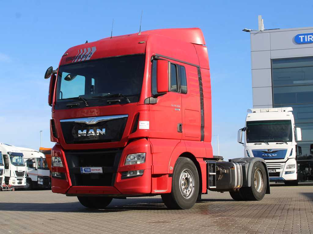 Ťahač MAN TGX 18.480, HYDRAULICS, NAVIGATION, EURO 6