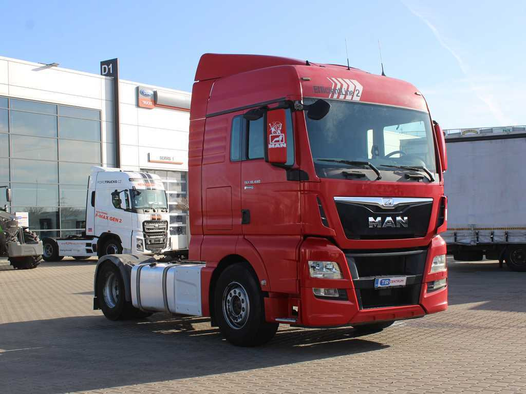 Ťahač MAN TGX 18.480, HYDRAULICS, NAVIGATION, EURO 6