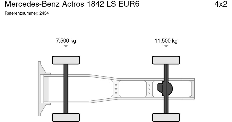 Ťahač Mercedes-Benz Actros 1842 LS EUR6: obrázok 20