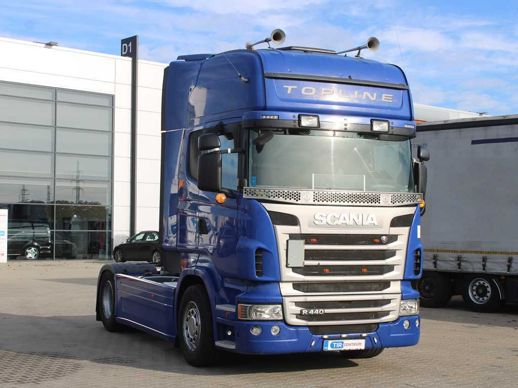 Ťahač Scania R440, EURO 5, RETARDER, INDEPENDENT AIR CONDITIONING, DUAL-CIRCUIT HYDRAULICS