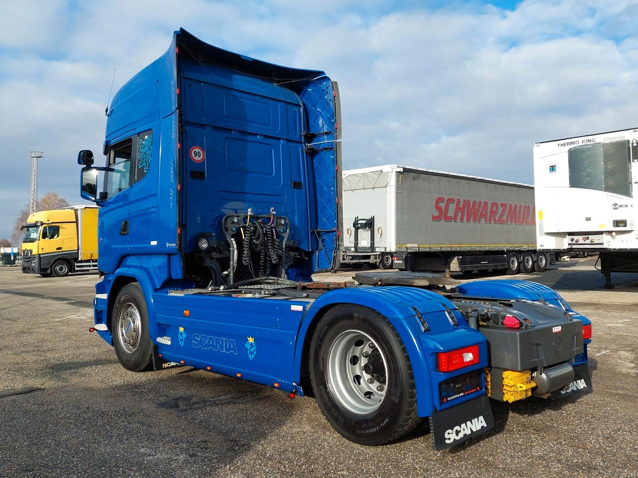 Ťahač Scania R450 Retarder Luft/Luft Standklima Hydraulik