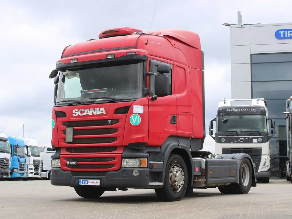 Ťahač Scania R490, EURO 6, SECONDARY AIR CONDITIONING