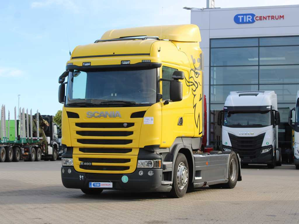 Ťahač Scania R490, RETARDER, EURO 6