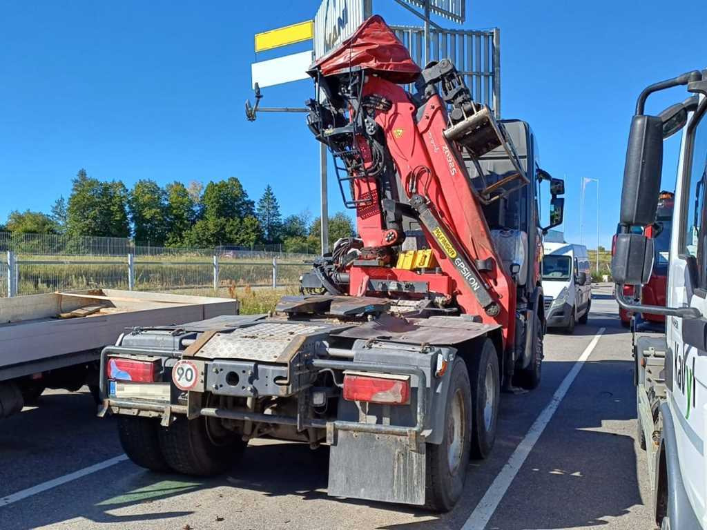 Ťahač Scania R500, 6x6, RETARDER, OPTICRUISE, PALFINGER EPSILON S260Z96