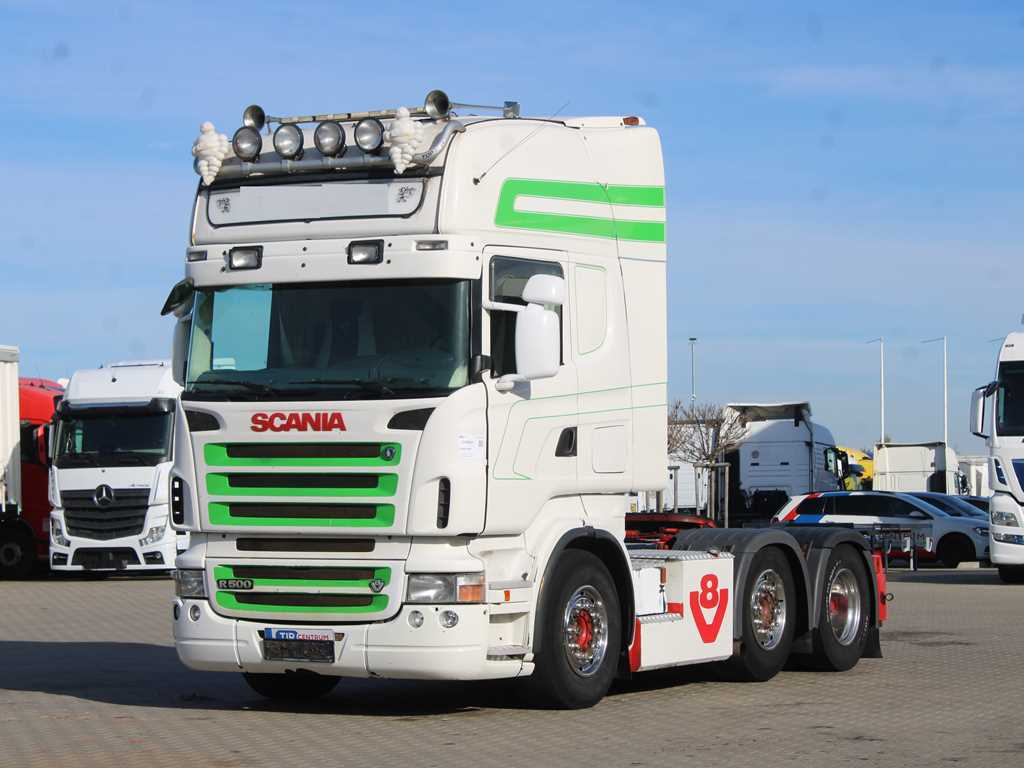 Ťahač Scania R500, RETARDER, 6X2, AIR SUSPENSION