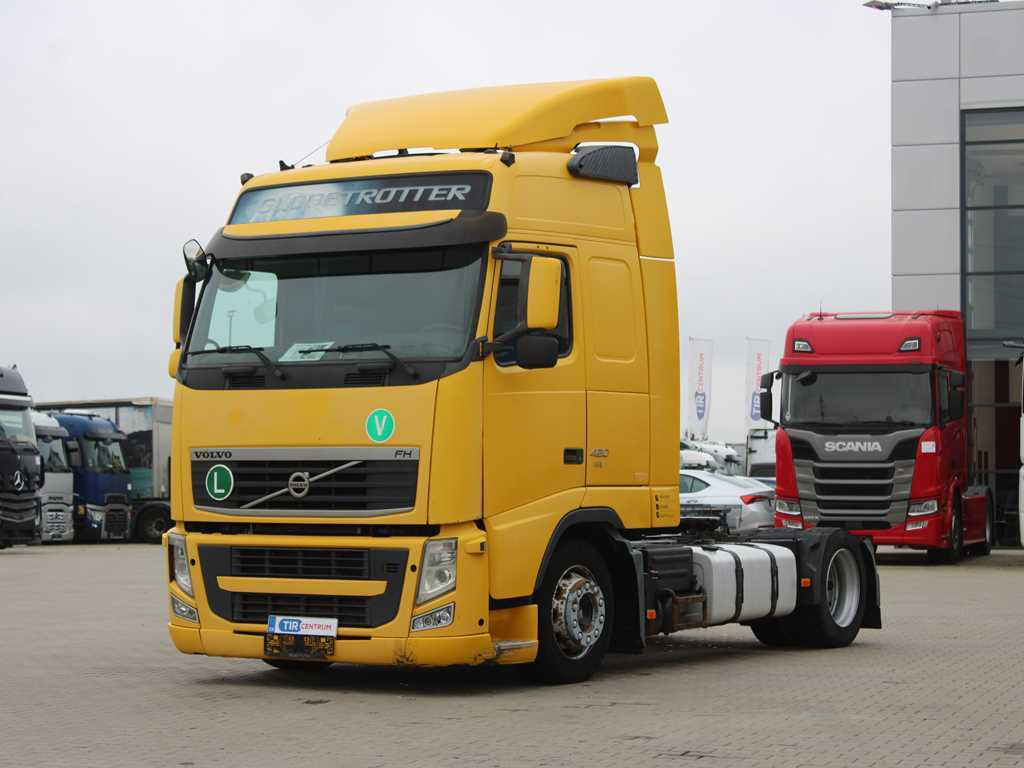 Ťahač Volvo FH 420, EURO 5 EEV, LOWDECK, AIR SUSPENSION, VEB +