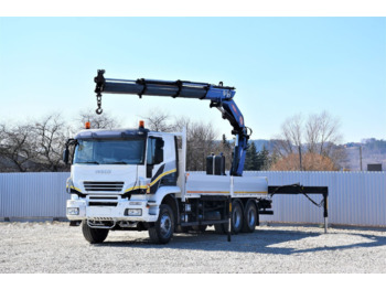 Valníkový/ Plošinový nákladný automobil IVECO Trakker