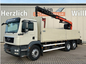 Valníkový/ Plošinový nákladný automobil MAN TGM 26.290