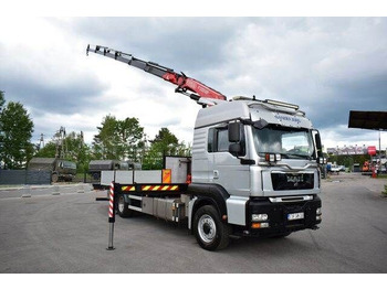 Valníkový/ Plošinový nákladný automobil MAN TGA 18.350