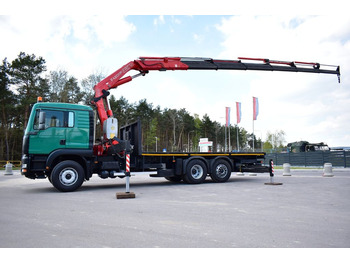 Valníkový/ Plošinový nákladný automobil MAN TGA 26.360