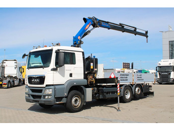 Valníkový/ Plošinový nákladný automobil MAN TGS 26.480