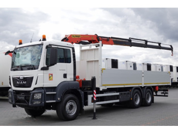 Valníkový/ Plošinový nákladný automobil MAN TGS 33.360
