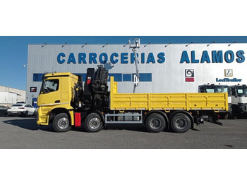 Valníkový/ Plošinový nákladný automobil MERCEDES-BENZ Arocs 4140