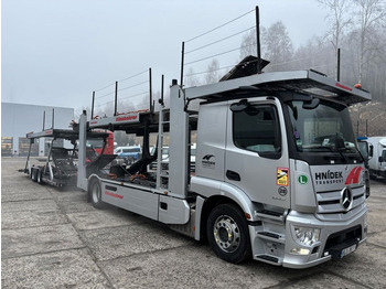 Nákladné vozidlo na prepravu automobilov MERCEDES-BENZ Actros 1843