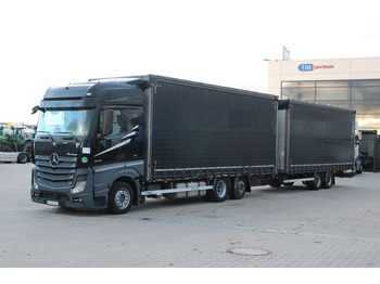 Plachtové nákladné vozidlo MERCEDES-BENZ Actros 2645