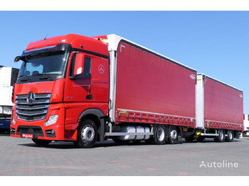 Plachtové nákladné vozidlo MERCEDES-BENZ Actros 2548
