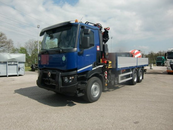 Valníkový/ Plošinový nákladný automobil RENAULT C 480