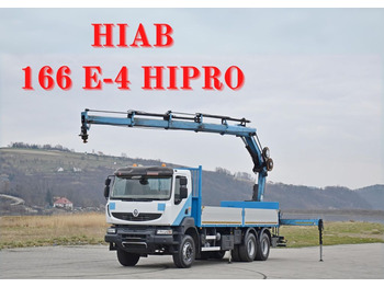 Auto s hydraulickou rukou RENAULT Kerax 340