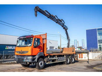 Valníkový/ Plošinový nákladný automobil RENAULT Kerax 380