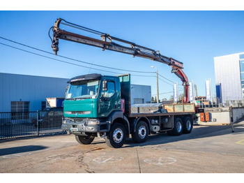 Valníkový/ Plošinový nákladný automobil RENAULT Kerax 420