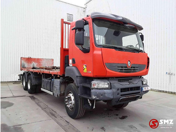 Valníkový/ Plošinový nákladný automobil RENAULT Kerax 430