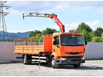 Valníkový/ Plošinový nákladný automobil RENAULT Midlum 220