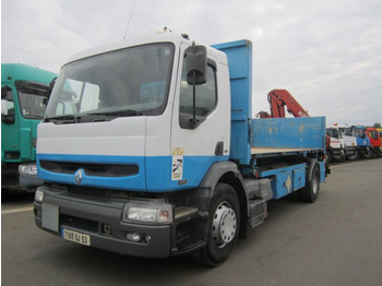 Valníkový/ Plošinový nákladný automobil RENAULT Premium 370