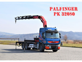 Valníkový/ Plošinový nákladný automobil RENAULT Premium 410
