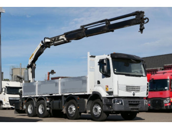 Valníkový/ Plošinový nákladný automobil RENAULT Premium 430