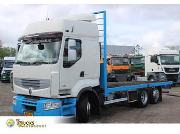 Valníkový/ Plošinový nákladný automobil RENAULT Premium 440