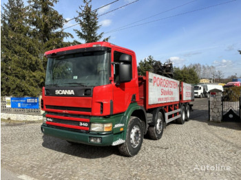 Valníkový/ Plošinový nákladný automobil SCANIA 114