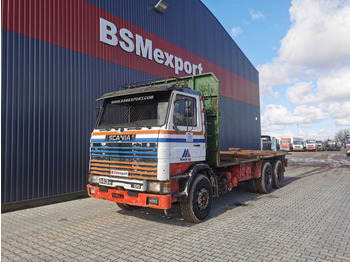Valníkový/ Plošinový nákladný automobil SCANIA 143