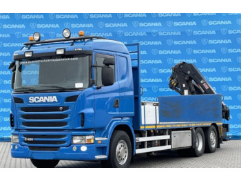 Valníkový/ Plošinový nákladný automobil SCANIA G 420