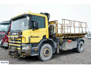 Valníkový/ Plošinový nákladný automobil SCANIA P94