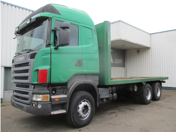 Valníkový/ Plošinový nákladný automobil SCANIA R 420