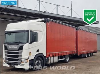 Plachtové nákladné vozidlo SCANIA R 450