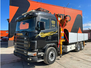 Valníkový/ Plošinový nákladný automobil SCANIA R144