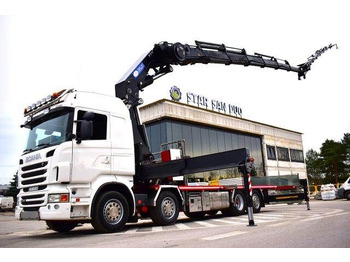 Valníkový/ Plošinový nákladný automobil SCANIA R 440