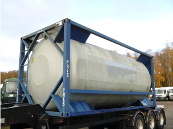 Cisternová nadstavba UBH Food (beer) tank container 20 ft / 23.6 m3 / 1 comp