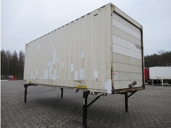 Skříňová nadstavba / - BDF Wechselkoffer 7,45 m JUMBO Rolltor