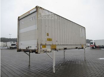 Skříňová nadstavba / - BDF Wechselkoffer 7,45 m Rolltor